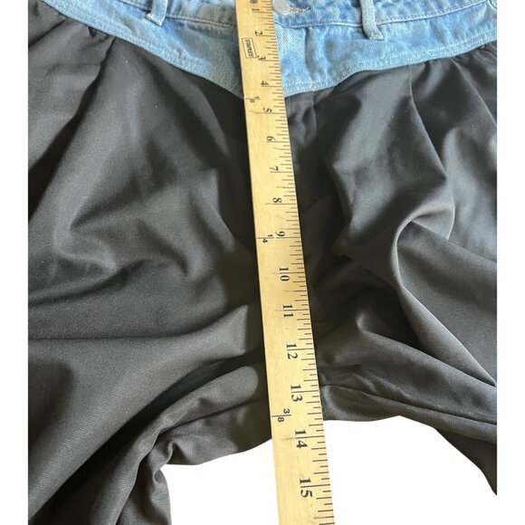 BLANKNYC By Anthropologie Cold Gem Trousers Womens Two-Tone Cargo Pants Size 31 - Picture 11 of 16